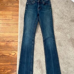 Stylish Dark Blue Flare Women's Jeans